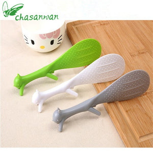 Plastic Squirrel Rice Spoon