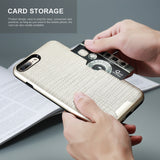 Luxury Card Slot Case for iPhone