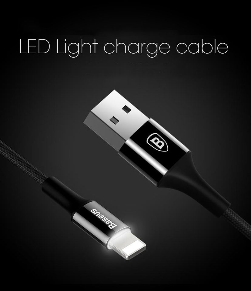 LED lighting Mobile Charging & Data Cable For iPhone