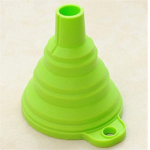 Mini Silicone Foldable Funnel