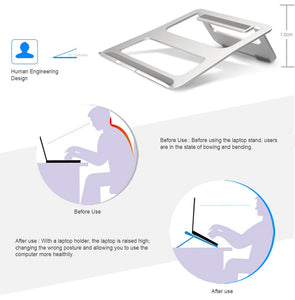 Universal Aluminum Alloy Tablet Holder For Macbook Pro