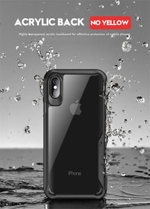 Shockproof Transparent Phone Case For Apple iPhone