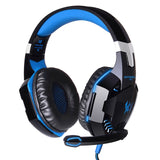 2.2m Wired Gaming Stereo Sound Headphone with Noise Reduction Microphone