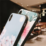 3D Emboss Flower Pattern Phone Case For iPhone