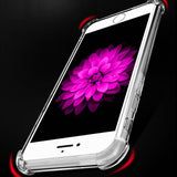 Soft Silicone Clear Case for iPhone