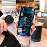 Luxury Cute Camera Phone Case With Holder For iPhone