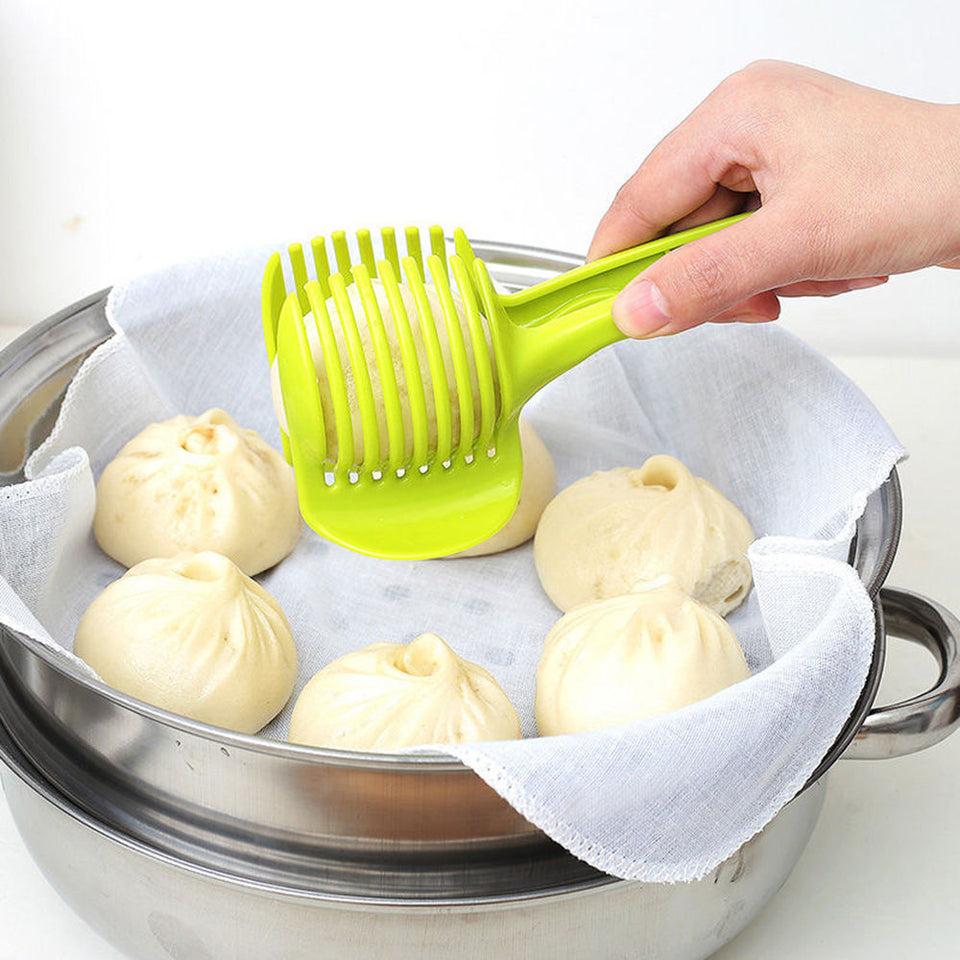 Plastic Vegetable (Tomato/Potato) Cutting Holder