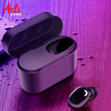 Wireless Mini Bluetooth Earphones With Single Microphone Charging Box