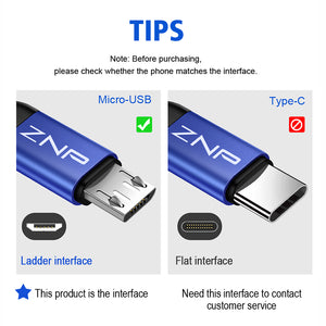 2m Micro USB Fast Charging & Data Cable