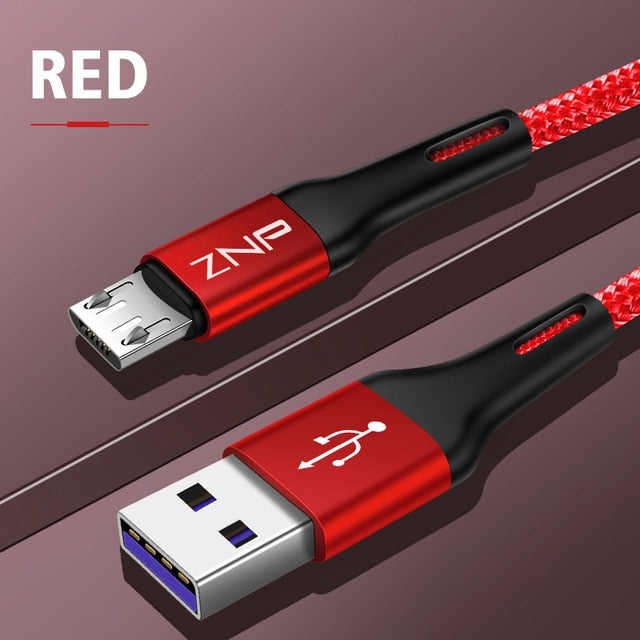 2m Micro USB Fast Charging & Data Cable