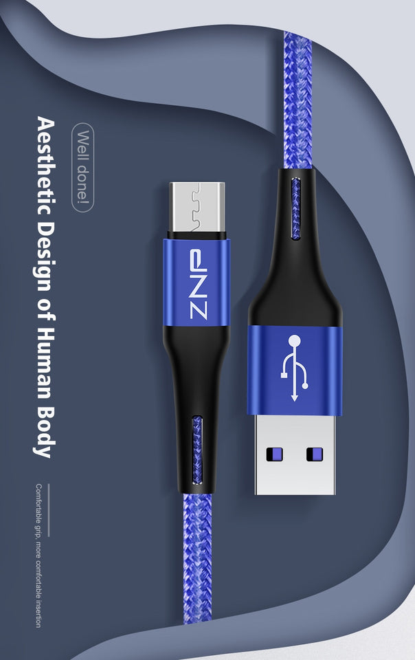 2m Micro USB Fast Charging & Data Cable