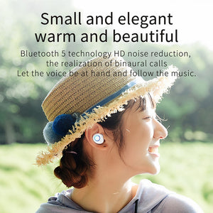 Wireless Stereo Earphone Earbuds With Mic