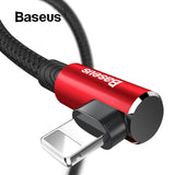 90 Degree Mobile USB Charging & Data Cable For iPhone