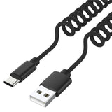 Nylon Type C, Micro USB & iphone Charging Charge Cable