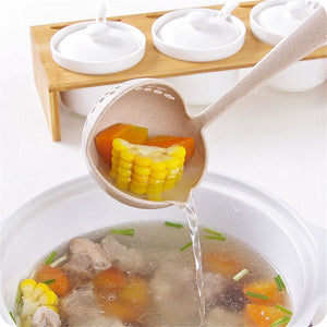 2 In 1 Long Handle Soup Spoon Cooking Tool