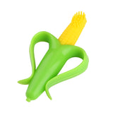 Corn Shape Silicone Baby Toothbrush