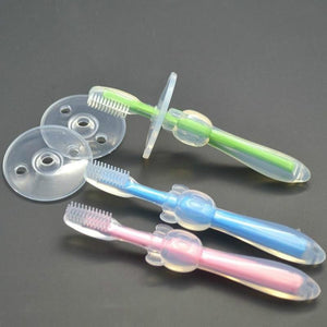 Soft-haired Detachable Baby Toothbrush